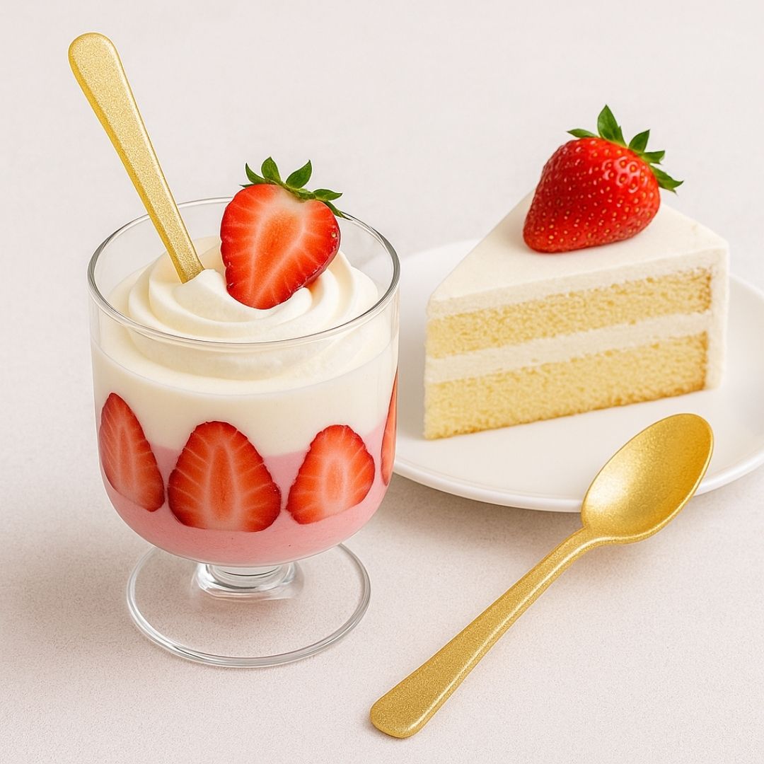 Shimmer Golden Spoons - 12PC