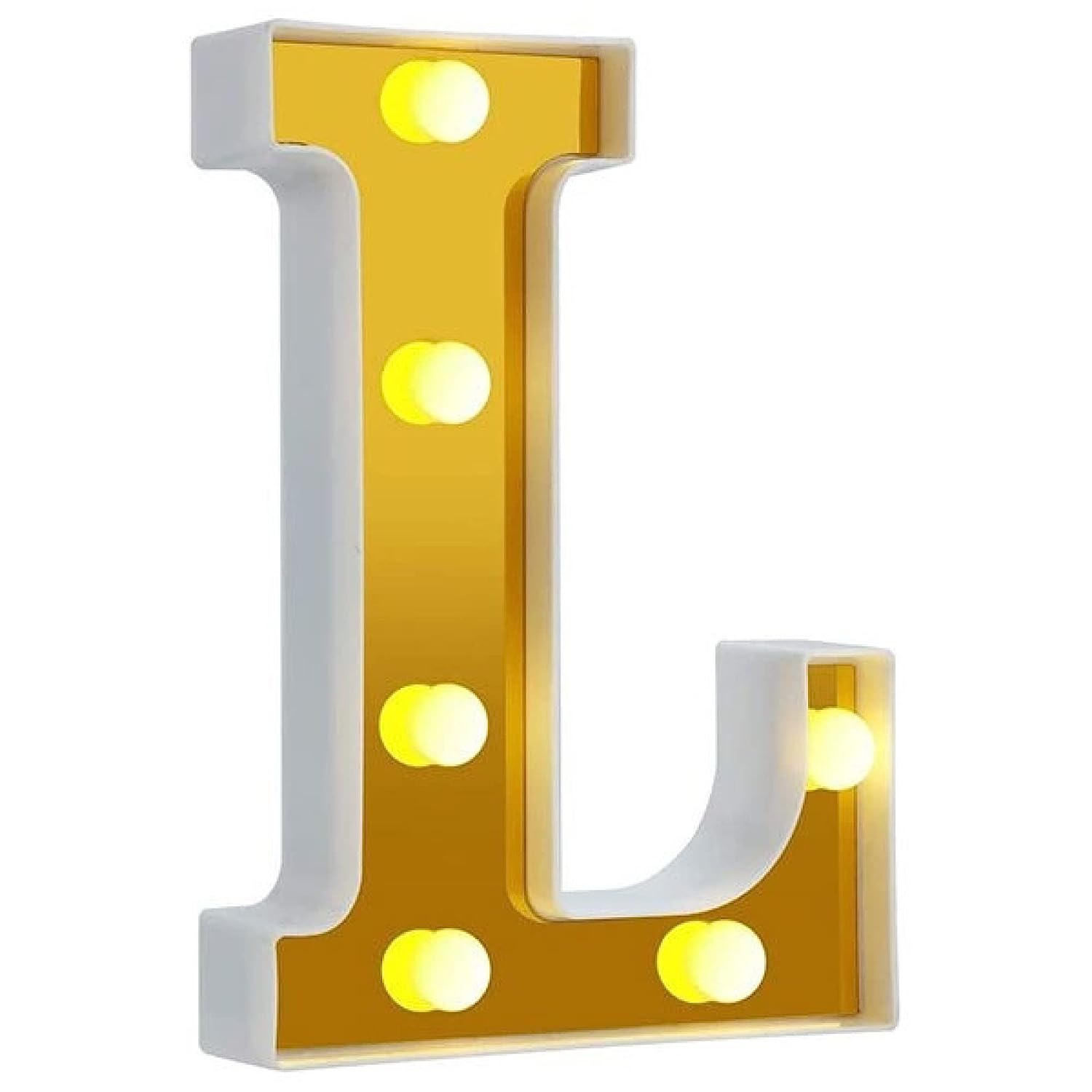 LED Golden Marquee Alphabet L-1PC