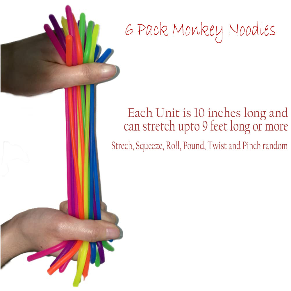 Stretchy String Noodles - 6PC