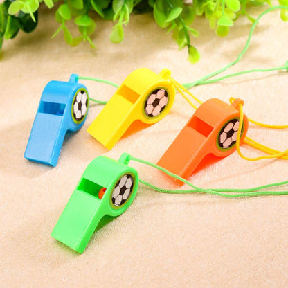 FootBall Whistle Favors - 12PC