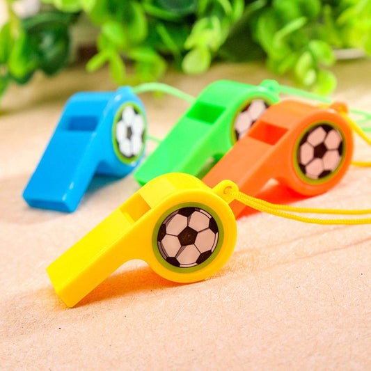 FootBall Whistle Favors - 12PC