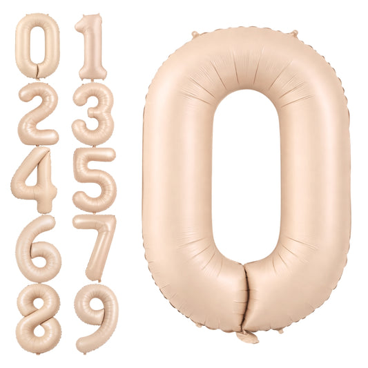 40" Apricot Super Shape No.0 Balloon-1PC