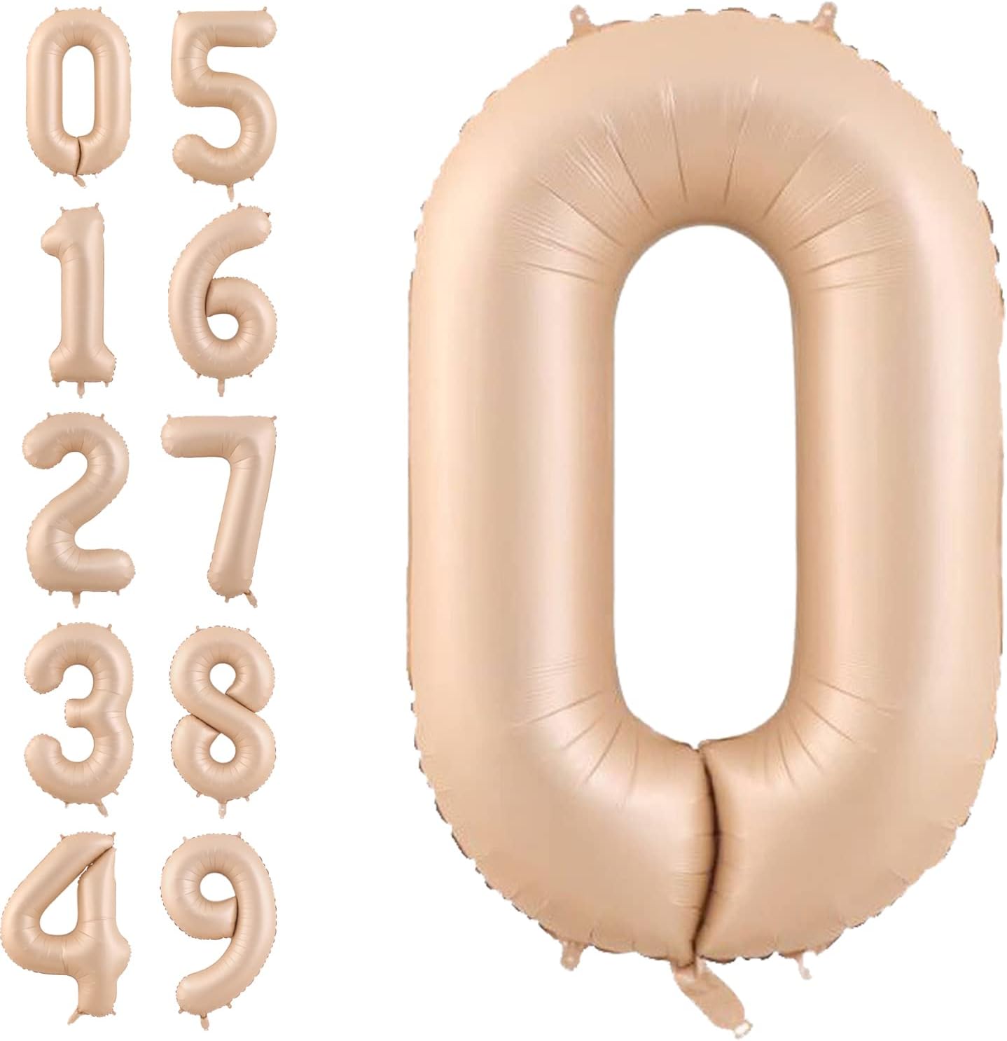 40" Apricot Super Shape No.0 Balloon-1PC