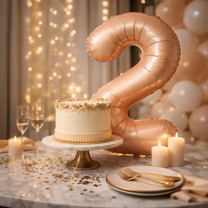 40" Apricot Super Shape No.2 Balloon-1PC