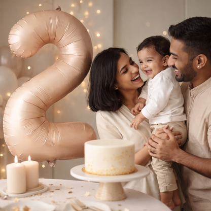 40" Apricot Super Shape No.2 Balloon-1PC