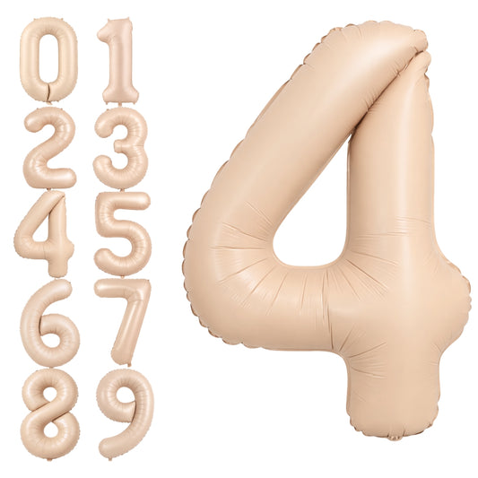 40" Apricot Super Shape No.4 Balloon-1PC