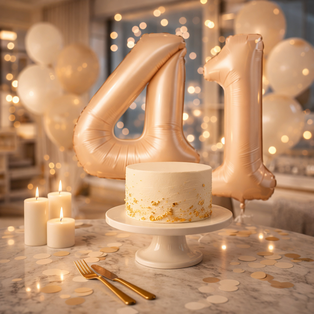 40" Apricot Super Shape No.4 Balloon-1PC