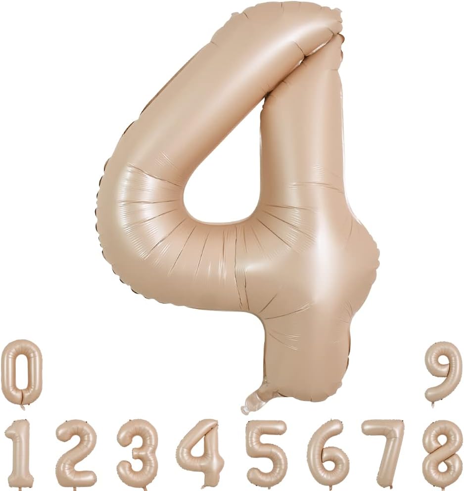 40" Apricot Super Shape No.4 Balloon-1PC