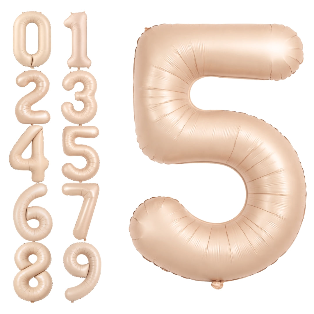 40" Apricot Super Shape No.5 Balloon-1PC