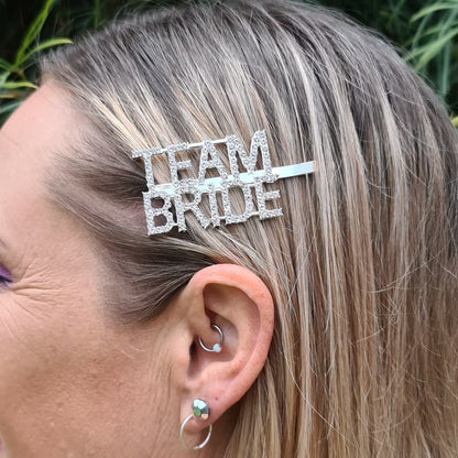 Team Bride Hair Clip - 6PC