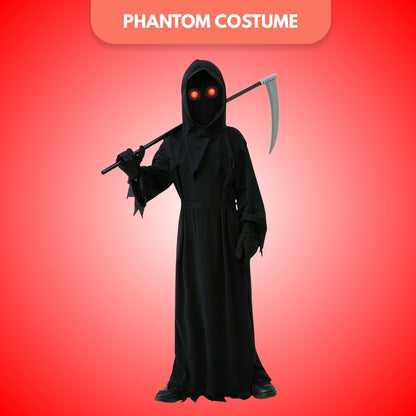 Phantom Ghost Light Up Halloween Costume for Kids