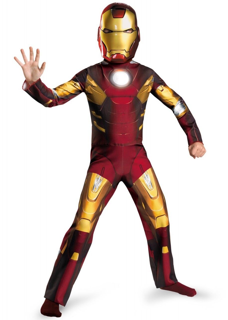 Muscular Iron Man Costume With Mask