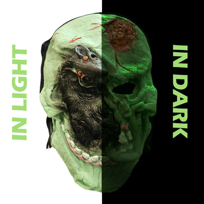 Dead Rat on Face Creepy Latex Face Mask for Halloween/ Theme Party - 1PC