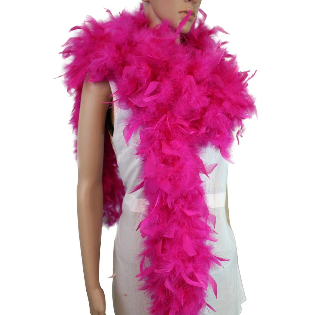 Feather Boa Hot Pink