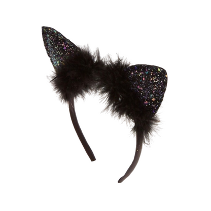 Sparkling Cat Ears Headband - 1PC