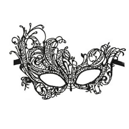 Masquerade Wild Butterfly Black Wired Eye Masks - 1PC