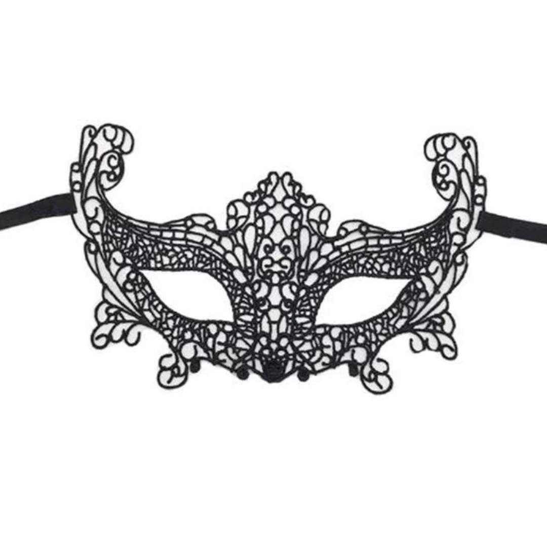 Masquerade Black Lace Fashion Eye Masks - 1PC