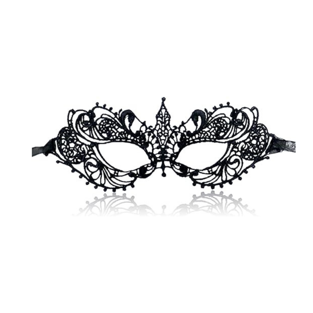 Masquerade Black Lace Women Eye Masks - 1PC