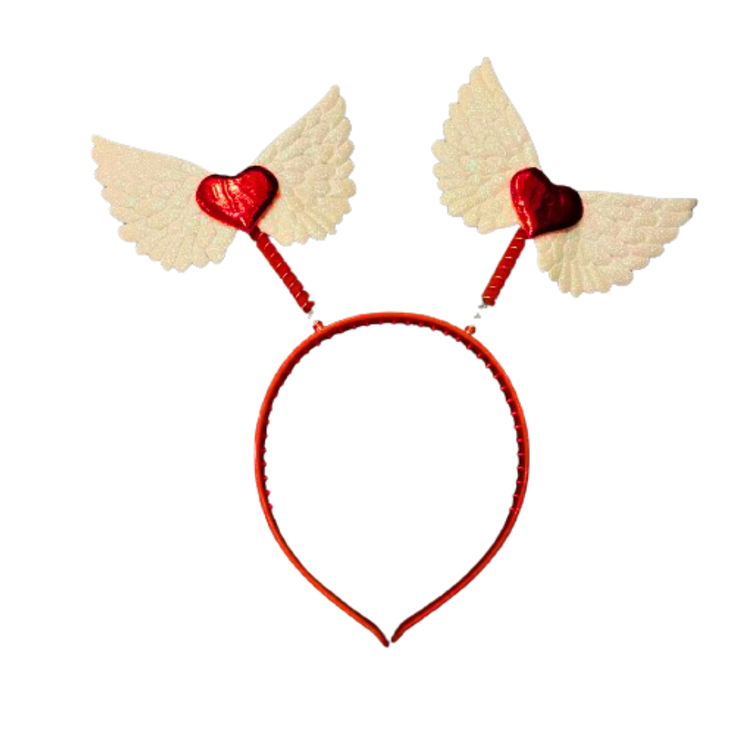 Heart Wings Angel Daemon Headband - 1PC