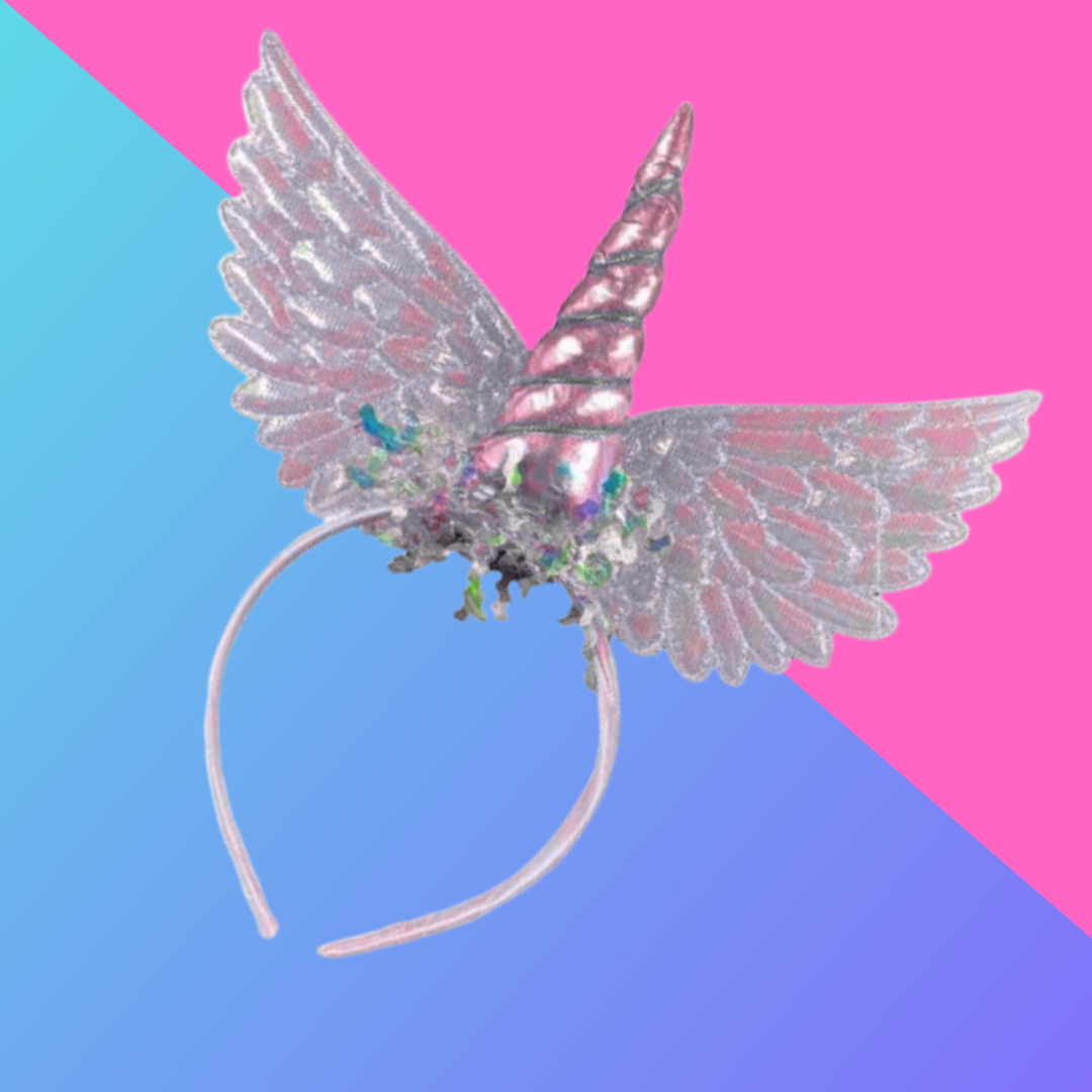 Unicorn Angel Wings Headband - 1PC