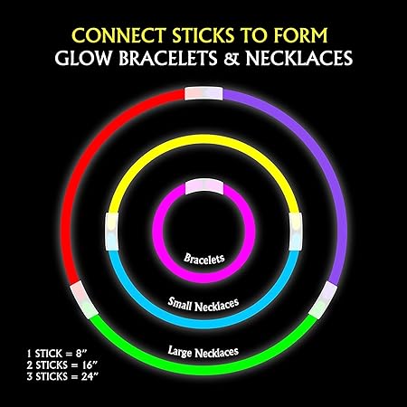 Glow in The Dark Bracelet Sticks