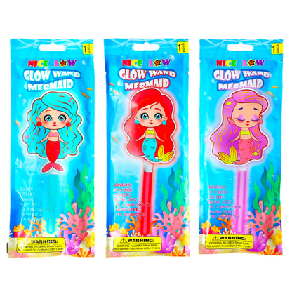 GID Mermaid Sticks Glow in The Dark Mermaid Party Wand for Girls, Mermaid Toy, Mermaid Gifts for Kids