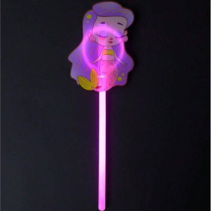 GID Mermaid Sticks Glow in The Dark Mermaid Party Wand for Girls, Mermaid Toy, Mermaid Gifts for Kids