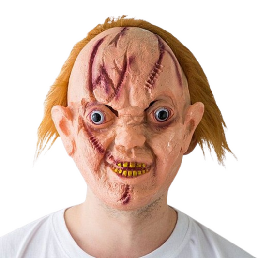 Horror Chucky Doll Mask Evil Child Play Chucky Mask