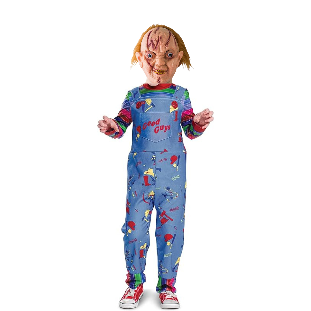 Horror Chucky Doll Mask Evil Child Play Chucky Mask