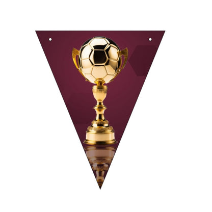 Soccer Euro Cup Buntings - 11inch x 9 inches - 10 FT