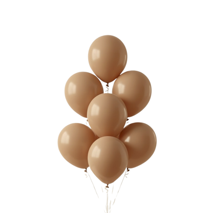 Sandstone Latex Balloons 10 Inch – Pack of 50 for Party Decoration & Event Decor