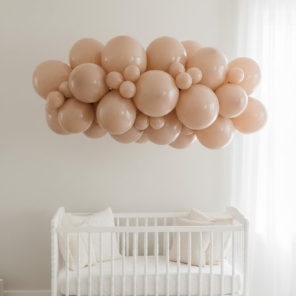 Sandstone Latex Balloons 10 Inch – Pack of 50 for Party Decoration & Event Decor