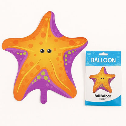 Star Fish Shaped Underwater Theme Party Balloon 25"