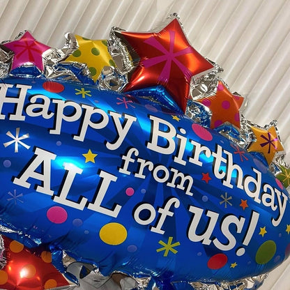 Happy Birthday From All of Us Super Shape Balloon
