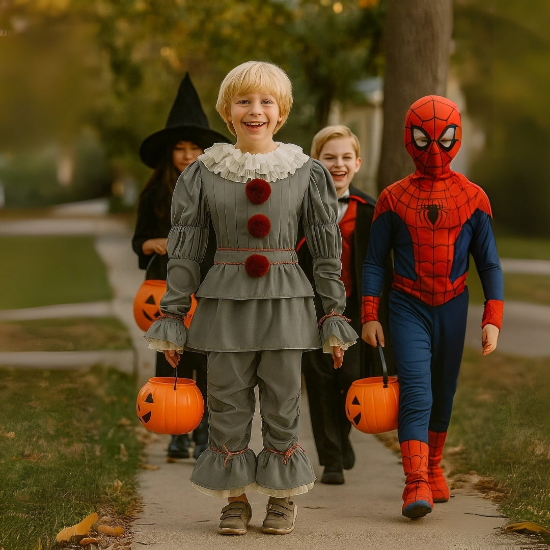 Penny Wise Kids Cosplay Costume - Size M - Age 5 to 7 Years