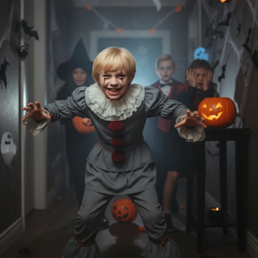 Penny Wise Kids Cosplay Costume - Size M - Age 5 to 7 Years