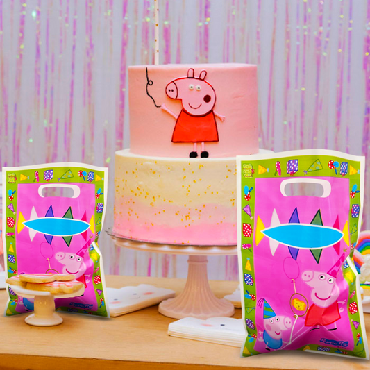 Peppa Pig party favor Loot bags