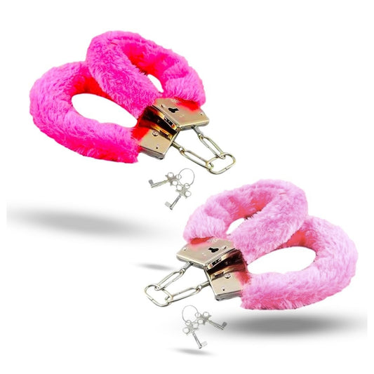 Hen Party Hand Cuffs Light Pink