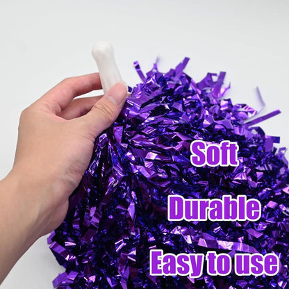 Cheerleaders Purple Pom Pom - 1PC