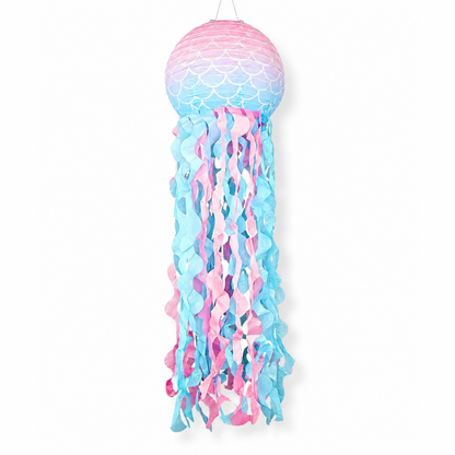 Mermaid Jellyfish Lantern - Under the Sea Party Hanging Decor | Wanna Party - Image 2