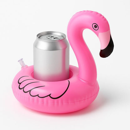 Inflatable Flamingo Drink Holder Pool Float - 1PC