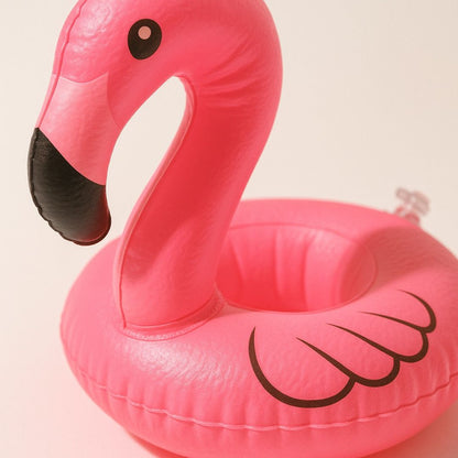 Inflatable Flamingo Drink Holder Pool Float - 1PC