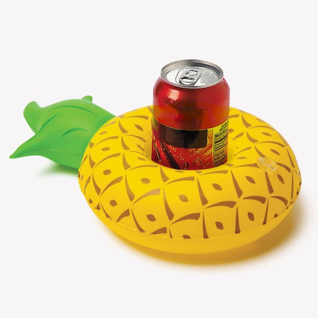 Inflatable Pineapple Drink Holder Pool Float - 1PC