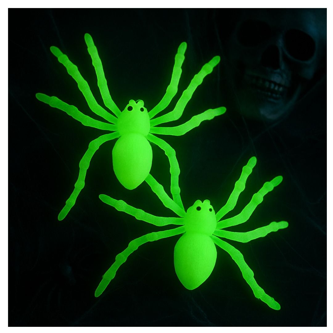 Glow in The Dark Spider - 2PC