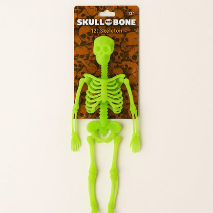 Glow in the Dark Hanging Skeleton -  12 inches - 1PC