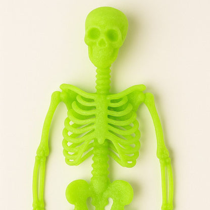 Glow in the Dark Hanging Skeleton -  12 inches - 1PC
