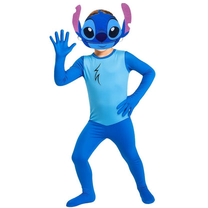 Stretchable Stitch Costume with Mask