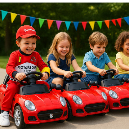 F1 Car Racing Kids Costume with Cap - Age 7 to 9 Years