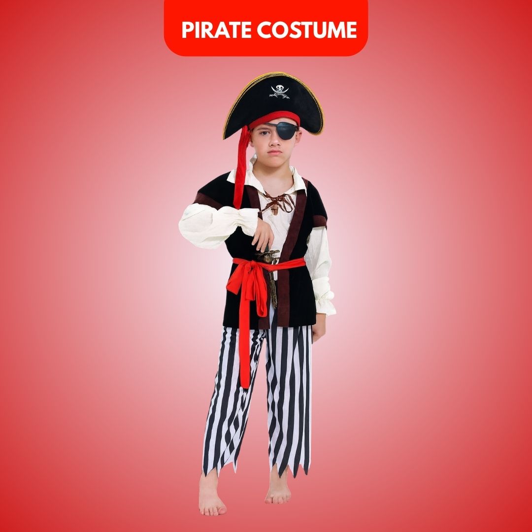 Pirate Costume with Accessories for Kids