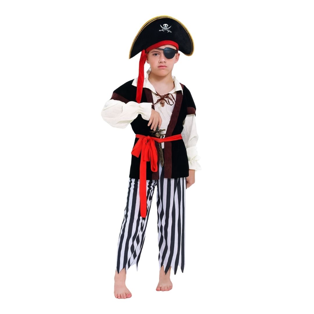 Pirate Costume with Accessories for Kids